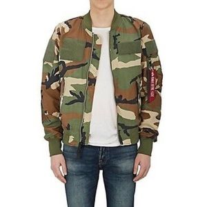 Reversible Camo Bomber Jacket